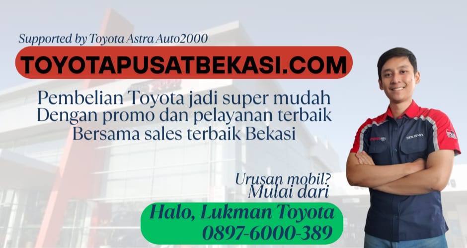 Hubungi Toyota Pusat Bekasi via WhatsApp
